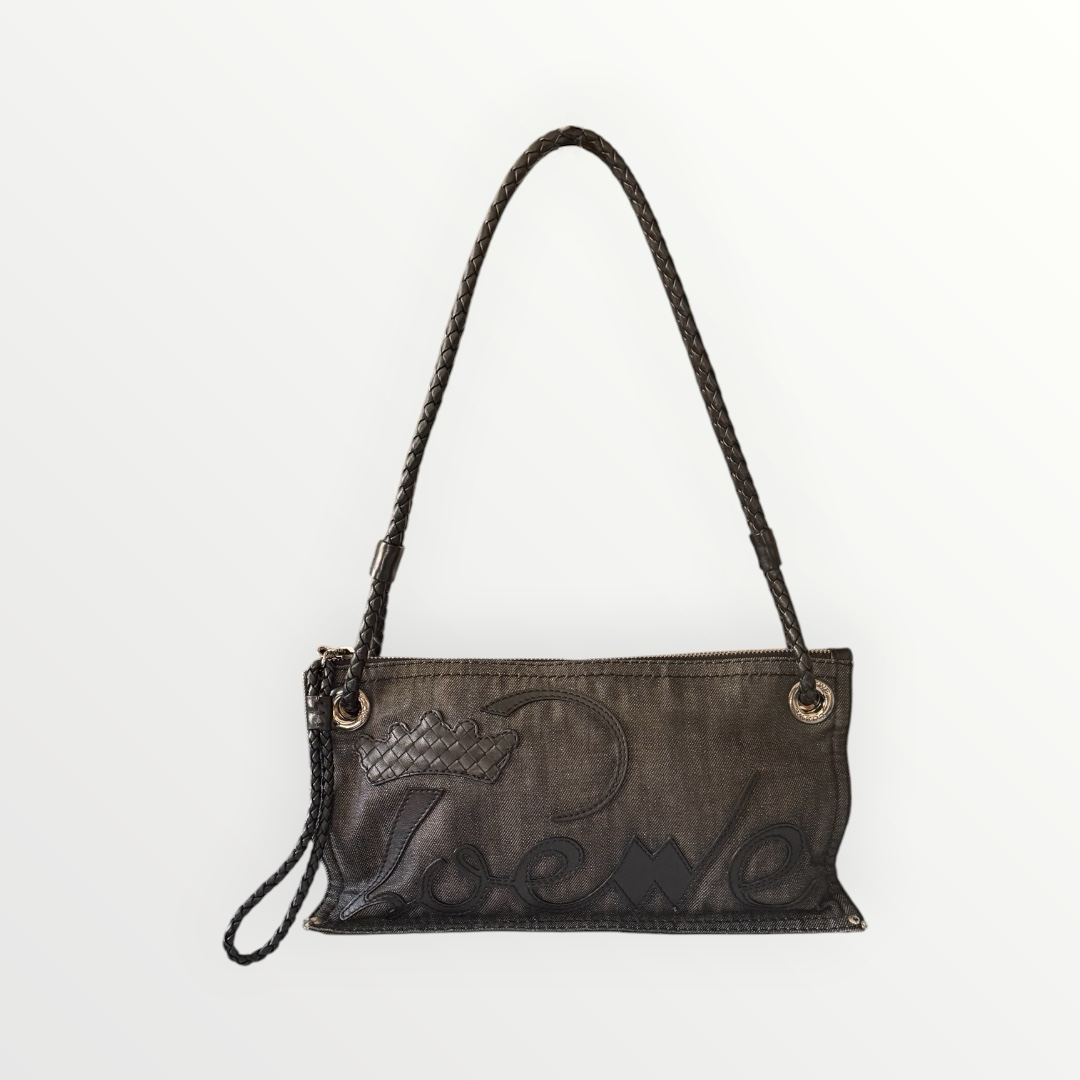 LOEWE DENIM LOGO POCHETTE