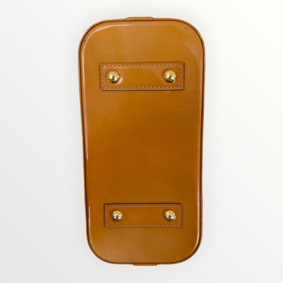 LOUIS VUITTON ALMA BB MONOGRAM VERNIS