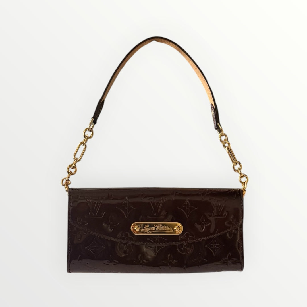 LOUIS VUITTON MONOGRAM VERNIS SUNSET BOULEVARD BAG