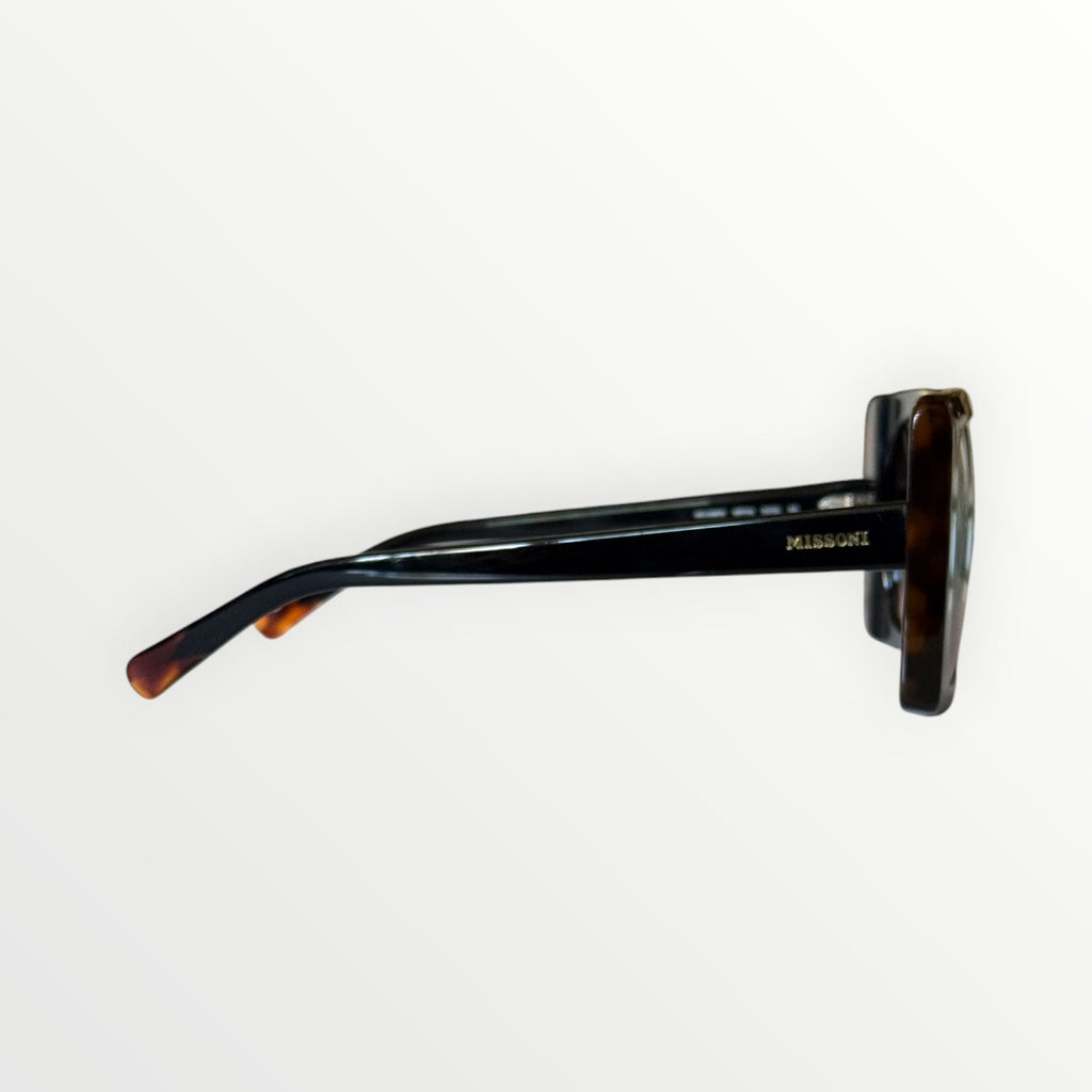 MISSONI OVERSIZED SQUARE SUNGLASSES