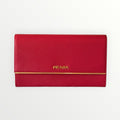 PRADA SAFFIANO METAL CONTINENTAL FLAP WALLET