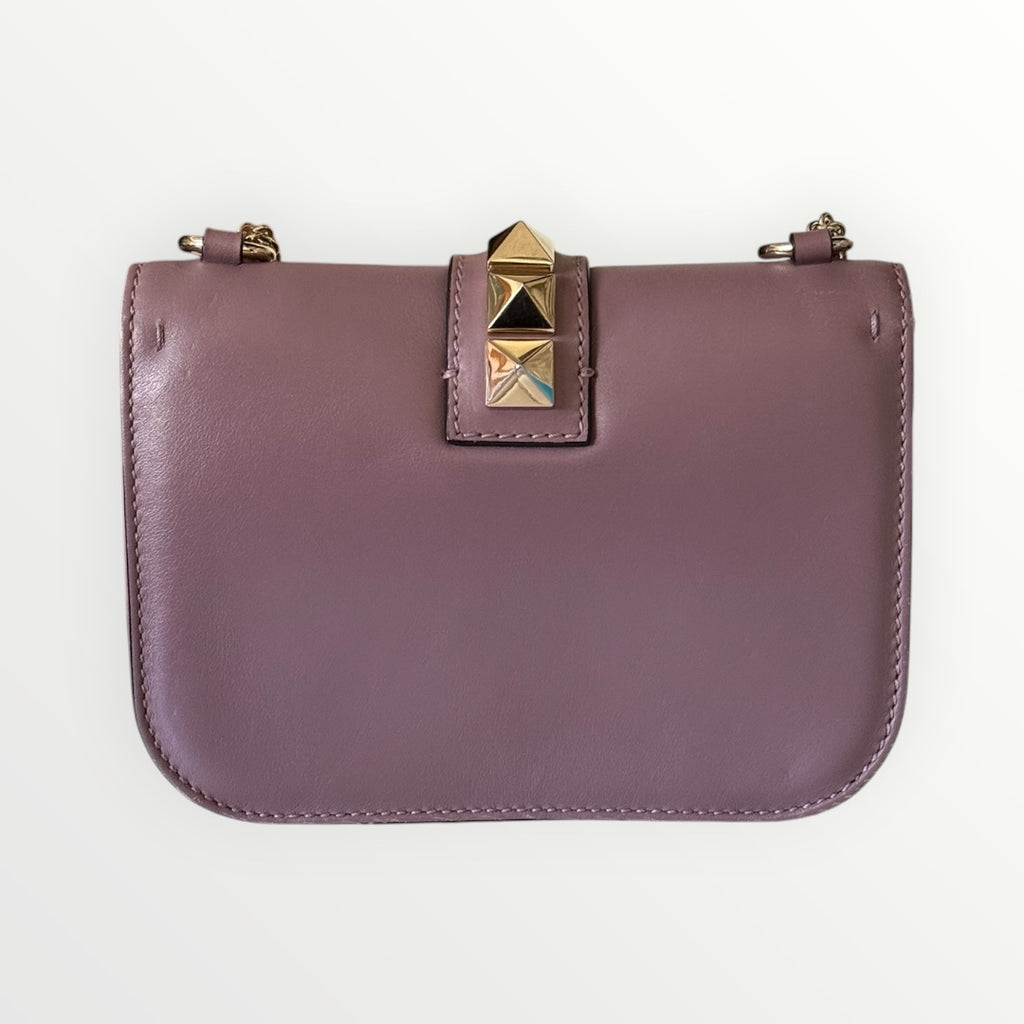 VALENTINO GARAVANI GLAM LOCK SMALL SHOULDER BAG