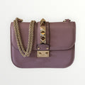 VALENTINO GARAVANI GLAM LOCK SMALL SHOULDER BAG