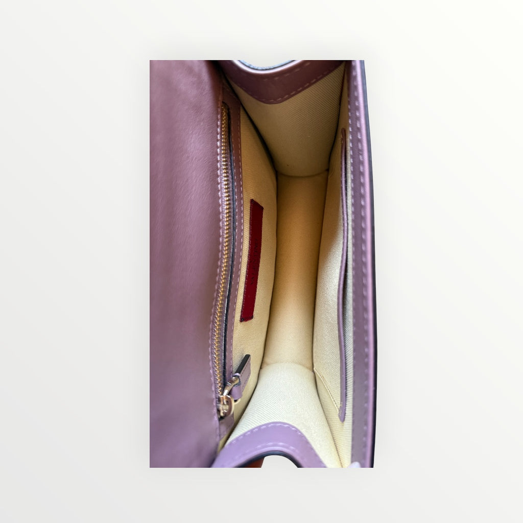 VALENTINO GARAVANI GLAM LOCK SMALL SHOULDER BAG