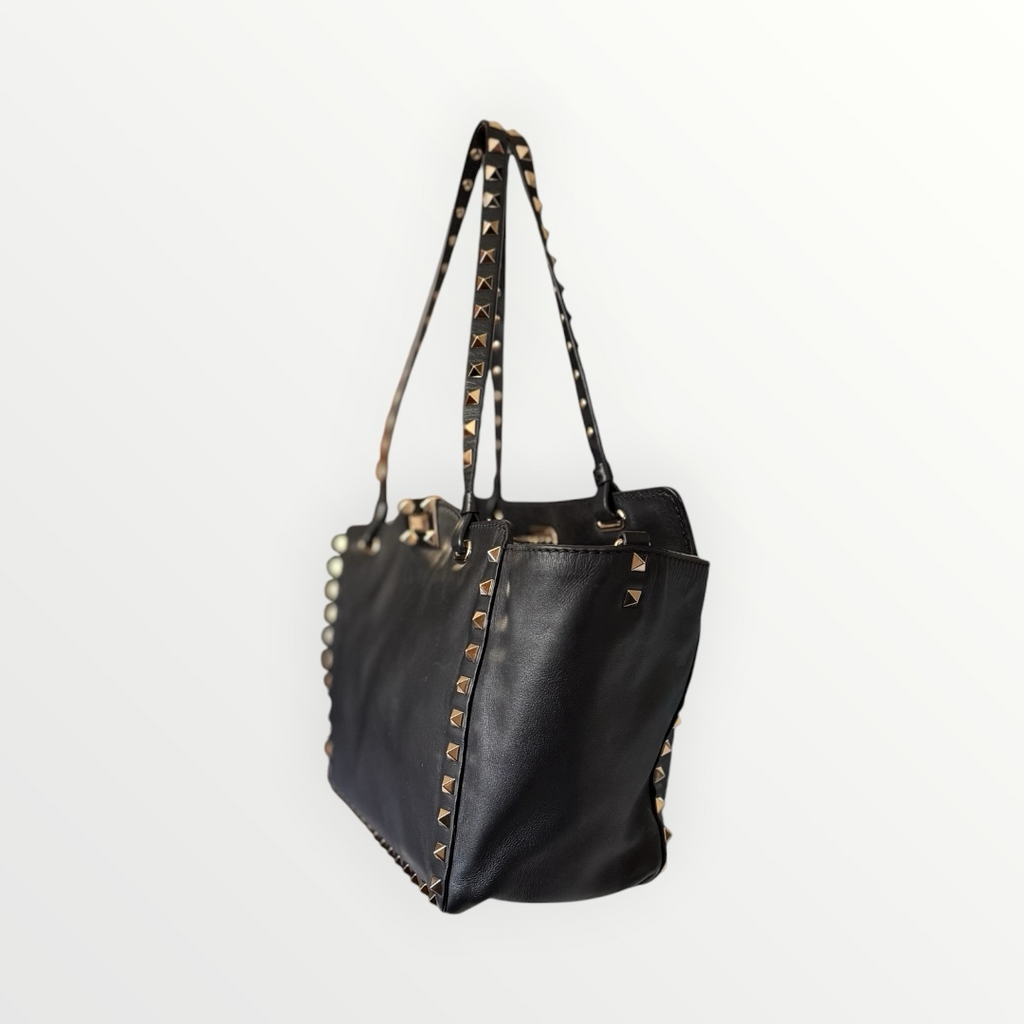 VALENTINO GARAVANI SMALL ROCKSTUD TOTE