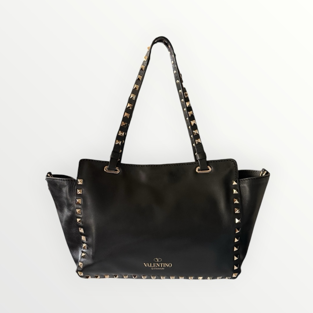 VALENTINO GARAVANI SMALL ROCKSTUD TOTE