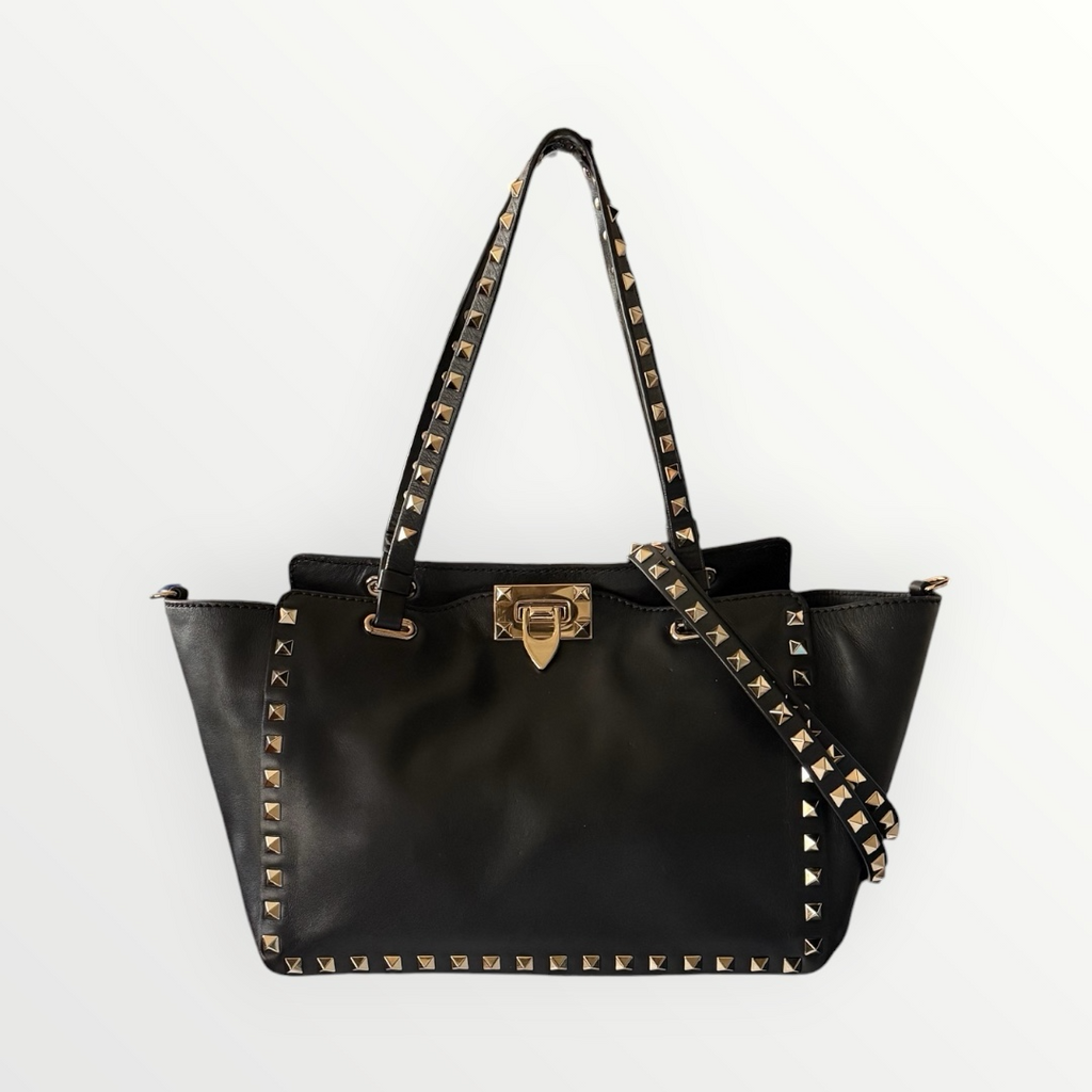 VALENTINO GARAVANI SMALL ROCKSTUD TOTE