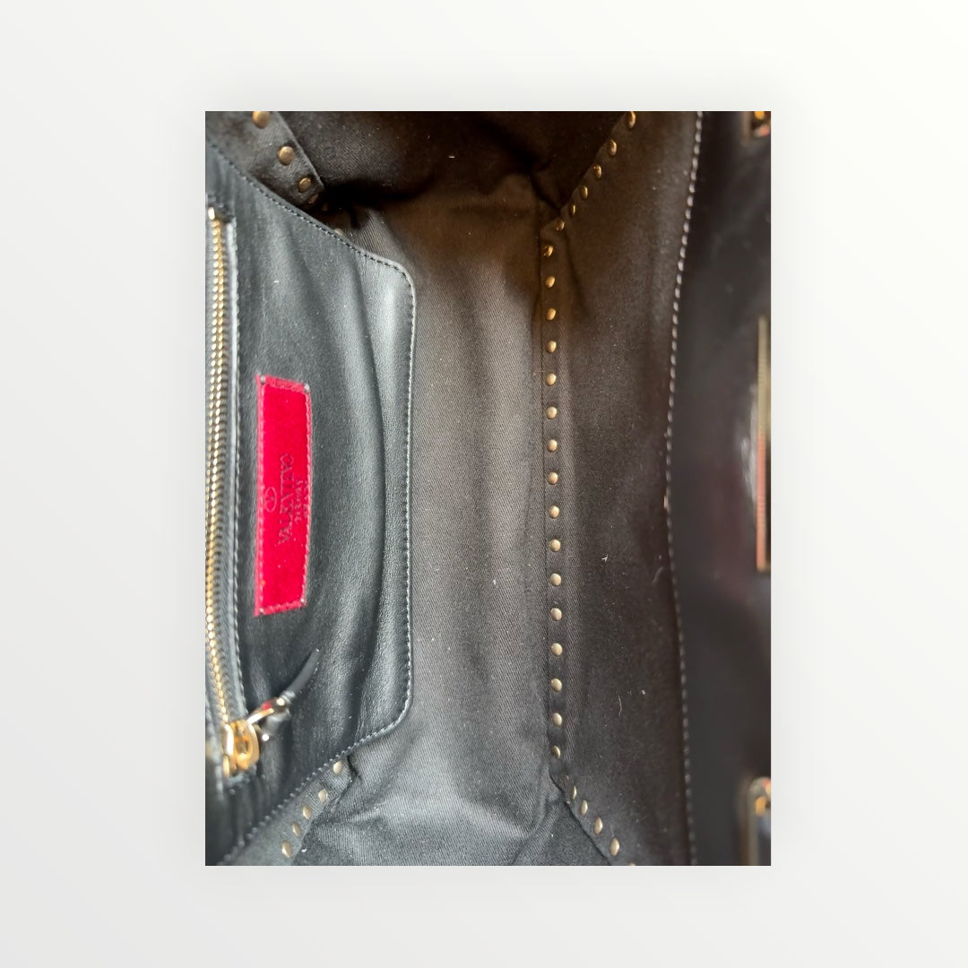 VALENTINO GARAVANI SMALL ROCKSTUD TOTE